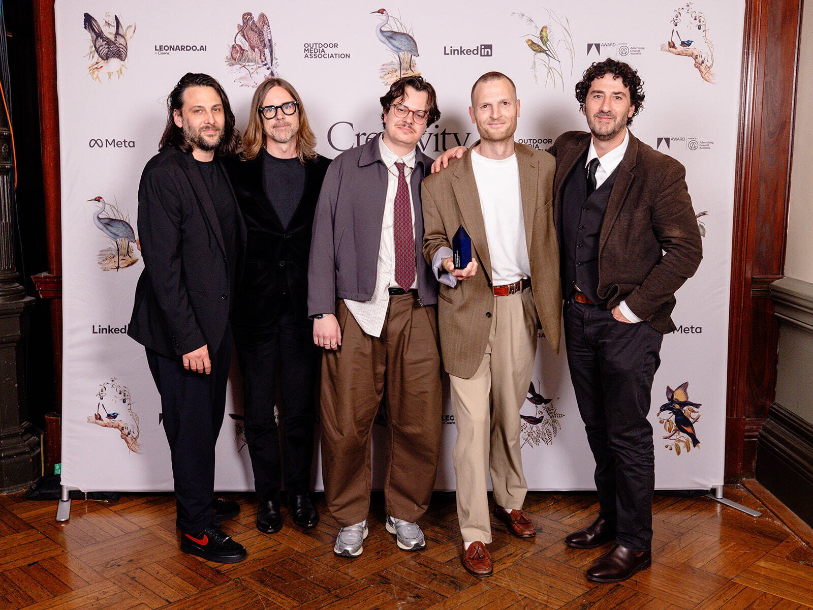 The team from Special, winners of the Grand Award