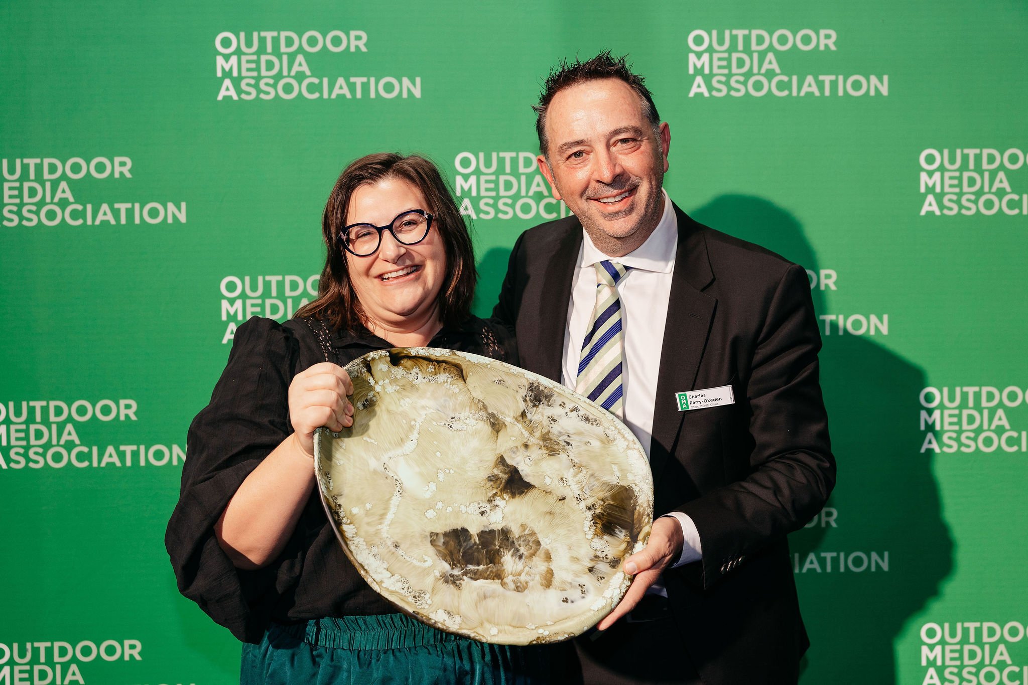 Cristina Smart and Charles Parry-Okeden OMA Chair