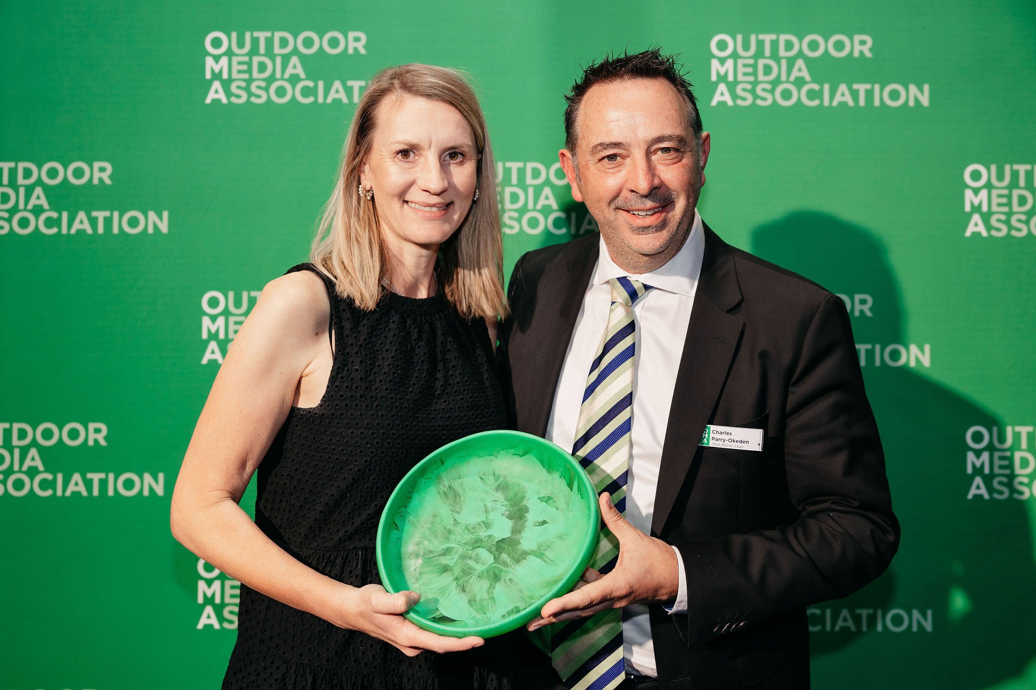 Tara Coverdale and Charles Parry-Okeden OMA Chair
